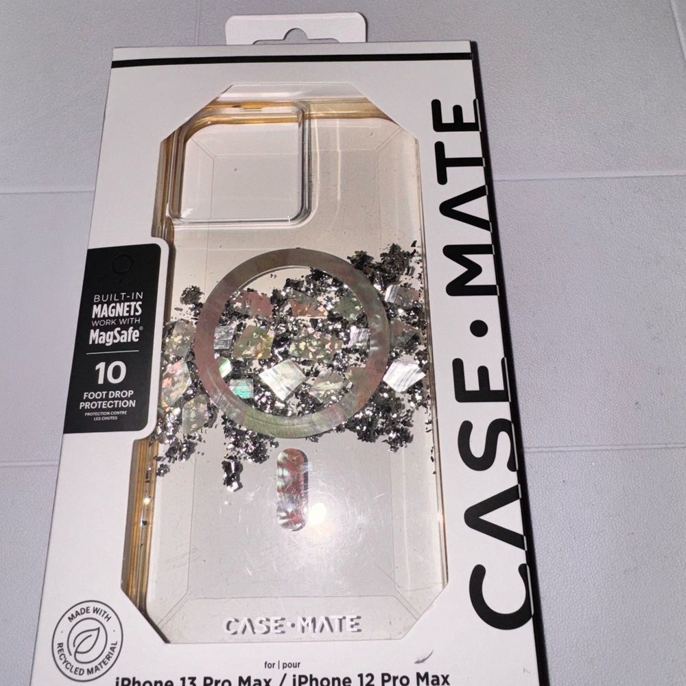 Case mate iPhone 13 Pro Max mage safe case.